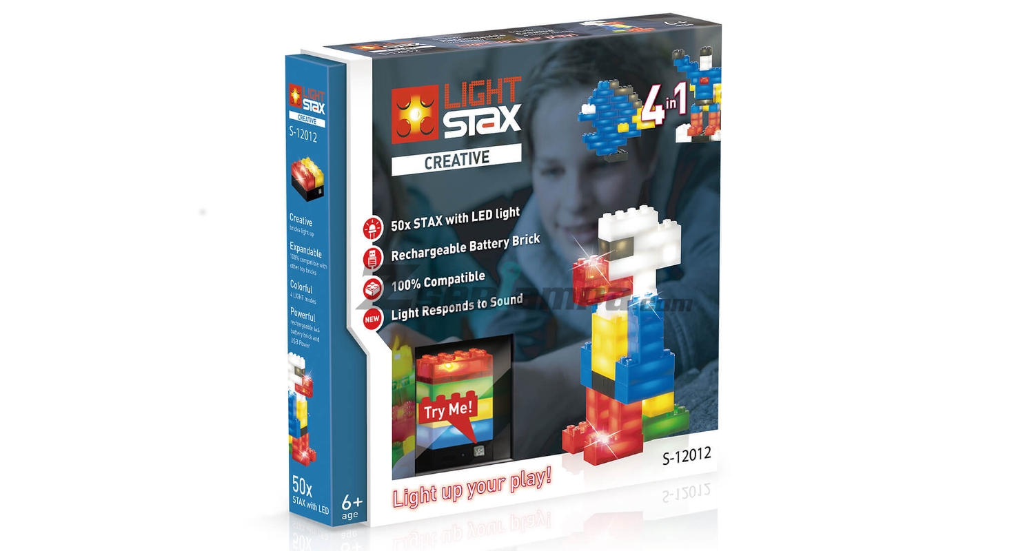 LIGHT STAX - Kreatív készlet (LEGO® kompatibilis)
