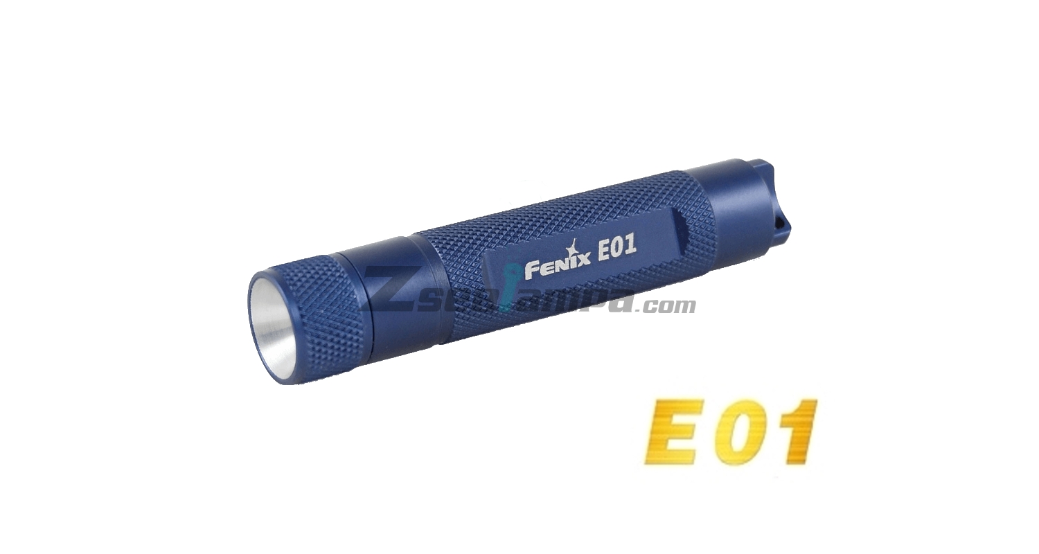 Fenix E01 kisméretű led zseblámpa (kék)